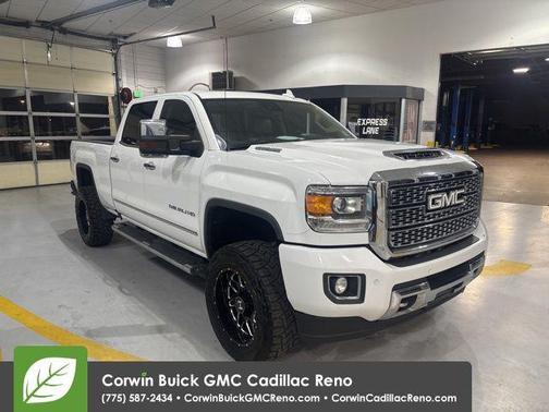 Summit White 2018 GMC Sierra 3500 Denali