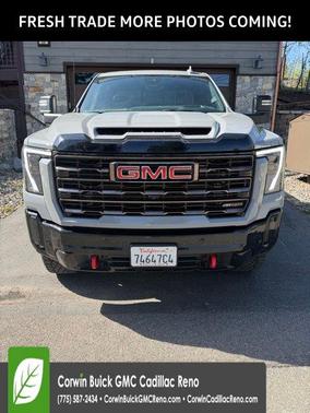 Thunderstorm Gray 2025 GMC Sierra 2500 AT4X