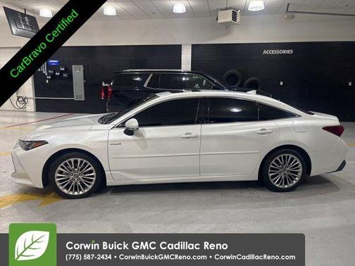 Wind Chill Pearl 2019 Toyota Avalon Hybrid Limited