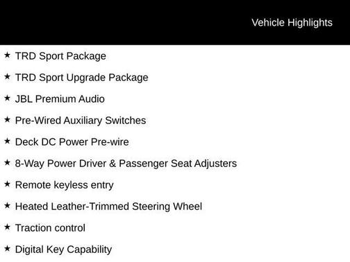 2024 Toyota Tacoma TRD Sport