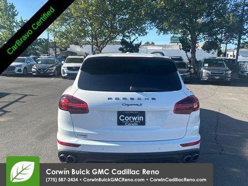White 2017 Porsche Cayenne S