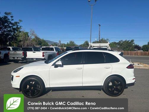 White 2017 Porsche Cayenne S