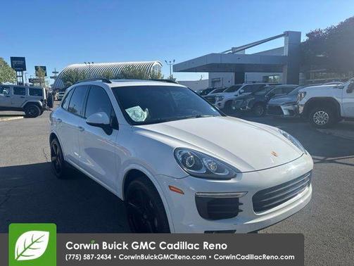 White 2017 Porsche Cayenne S