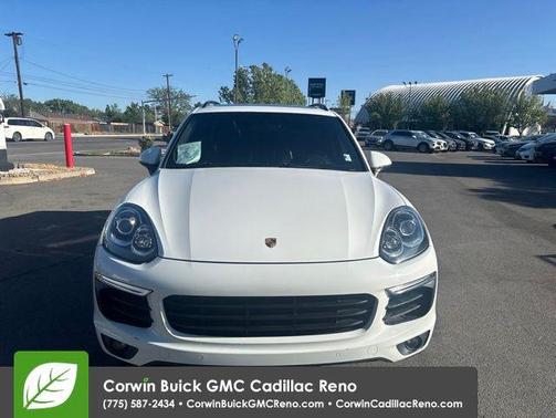 White 2017 Porsche Cayenne S