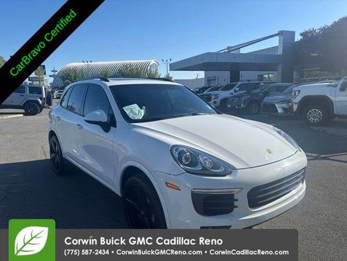 White 2017 Porsche Cayenne S