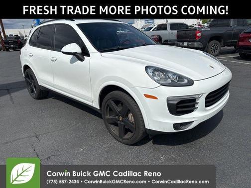 White 2017 Porsche Cayenne S