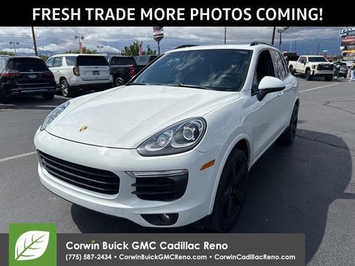 White 2017 Porsche Cayenne S