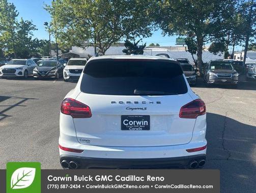 White 2017 Porsche Cayenne S