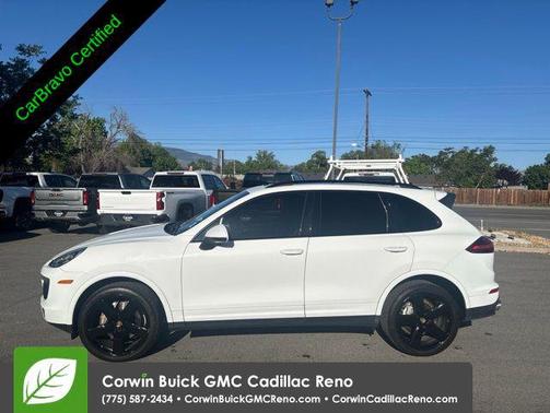 White 2017 Porsche Cayenne S