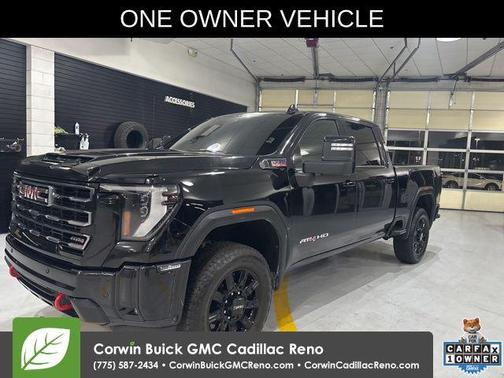 Onyx Black 2025 GMC Sierra 2500 AT4