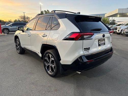 Wind Chill Pearl/Midnight Black Metallic 2023 Toyota RAV4 Prime XSE