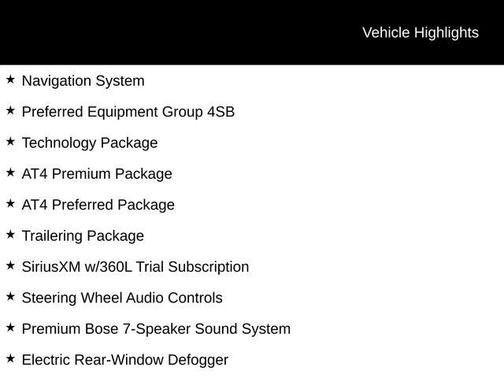 2025 GMC Sierra 1500 AT4