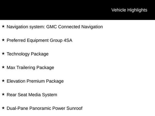 2025 GMC Yukon XL 4WD Elevation