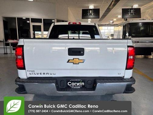 Summit White 2018 Chevrolet Silverado 1500 1LT