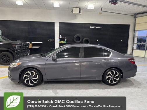 Modern Steel Metallic 2017 Honda Accord EX-L