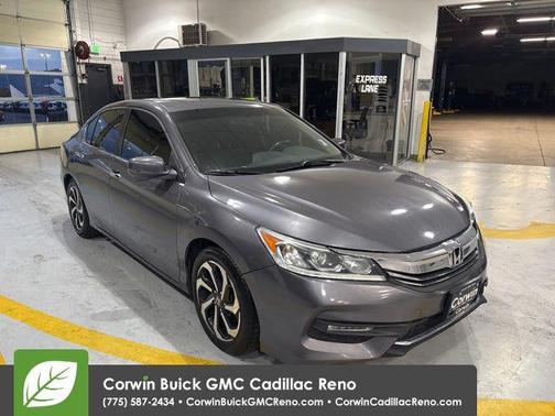 Modern Steel Metallic 2017 Honda Accord EX-L