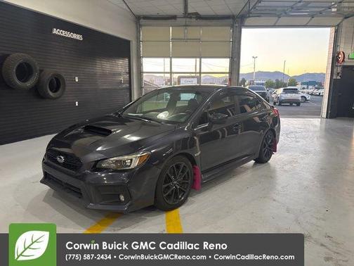 Dark Gray Metallic 2018 Subaru WRX Limited