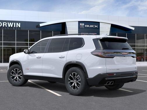 Glacier White Tricoat 2026 GMC Acadia AT4 AWD