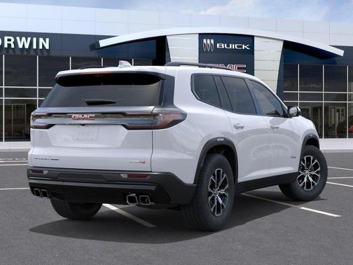 Glacier White Tricoat 2026 GMC Acadia AT4 AWD