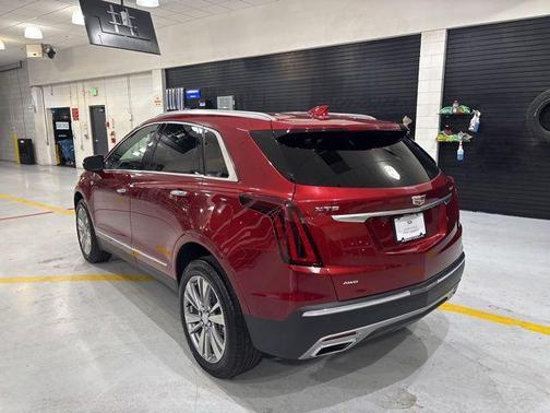 Radiant Red Tintcoat 2024 Cadillac XT5 Premium Luxury