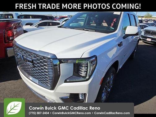 White Frost Tricoat 2024 GMC Yukon Denali Ultimate