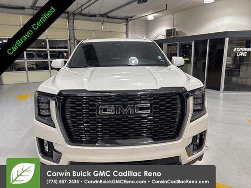 White Frost Tricoat 2024 GMC Yukon Denali Ultimate
