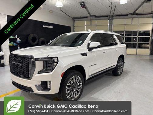 White Frost Tricoat 2024 GMC Yukon Denali Ultimate