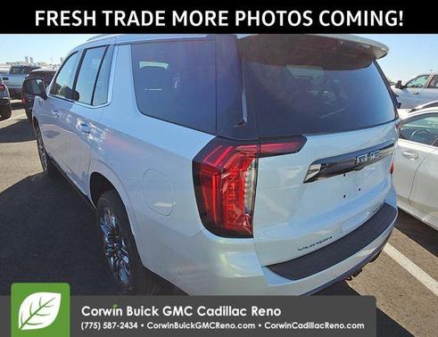 White Frost Tricoat 2024 GMC Yukon Denali Ultimate