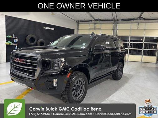 Onyx Black 2023 GMC Yukon 4WD AT4