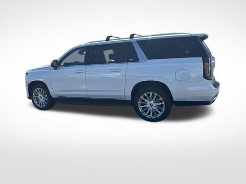 Crystal White Tricoat 2023 Cadillac Escalade ESV Premium Luxury