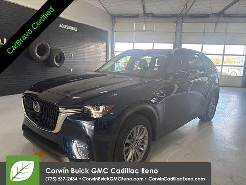 Deep Crystal Blue Mica 2024 Mazda CX-90 PHEV Preferred