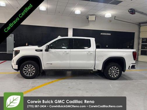 Summit White 2023 GMC Sierra 1500 AT4