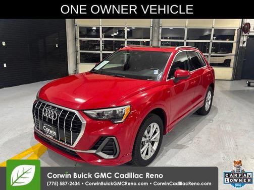 Tango Red Metallic 2022 Audi Q3 45 S line Premium