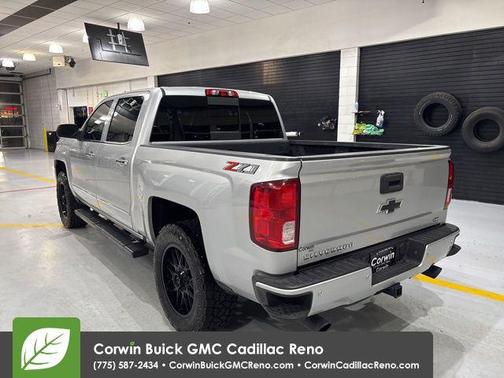 Silver Ice Metallic 2018 Chevrolet Silverado 1500 LTZ