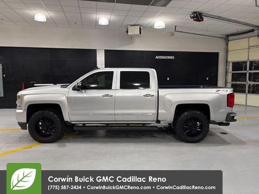 Silver Ice Metallic 2018 Chevrolet Silverado 1500 LTZ