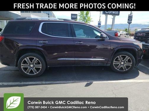 Black Cherry Metallic 2017 GMC Acadia Denali