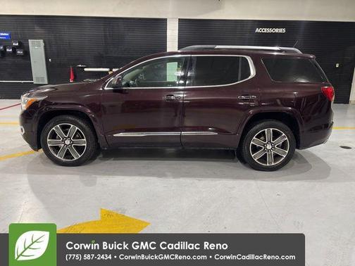 Black Cherry Metallic 2017 GMC Acadia Denali