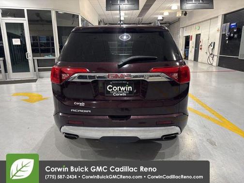 Black Cherry Metallic 2017 GMC Acadia Denali
