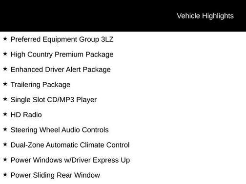 2016 Chevrolet Silverado 1500 High Country