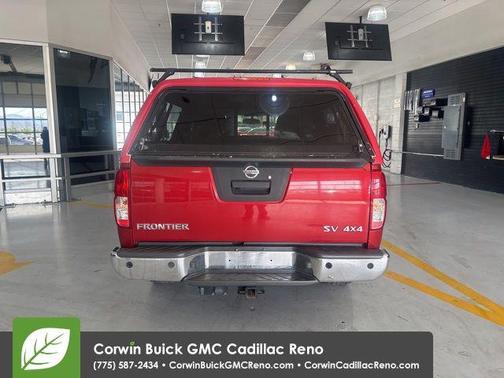 Lava Red 2017 Nissan Frontier SV