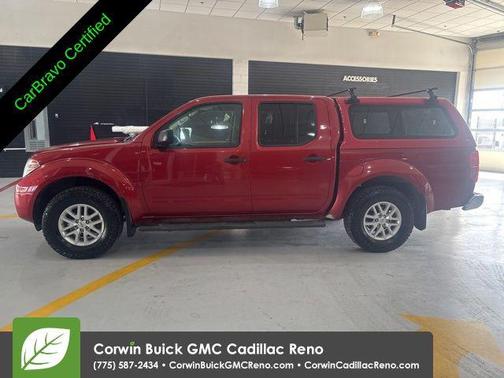 Lava Red 2017 Nissan Frontier SV