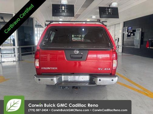 Lava Red 2017 Nissan Frontier SV