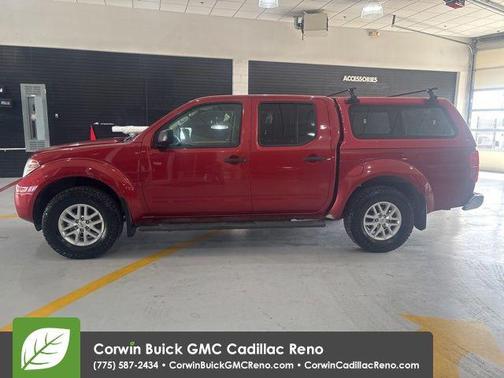 Lava Red 2017 Nissan Frontier SV