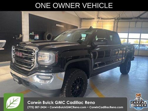 Onyx Black 2018 GMC Sierra 1500 SLT