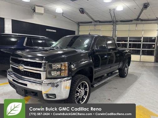Black 2009 Chevrolet Silverado 2500 LTZ Crew Cab