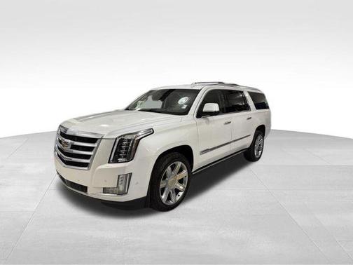 Crystal White Tricoat 2019 Cadillac Escalade ESV Premium Luxury