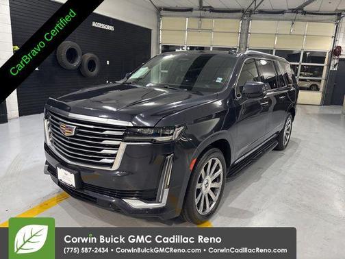 Galactic Gray Metallic 2022 Cadillac Escalade ESV Premium Luxury Platinum