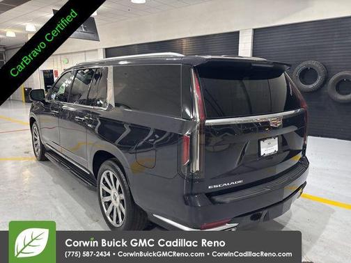 Galactic Gray Metallic 2022 Cadillac Escalade ESV Premium Luxury Platinum