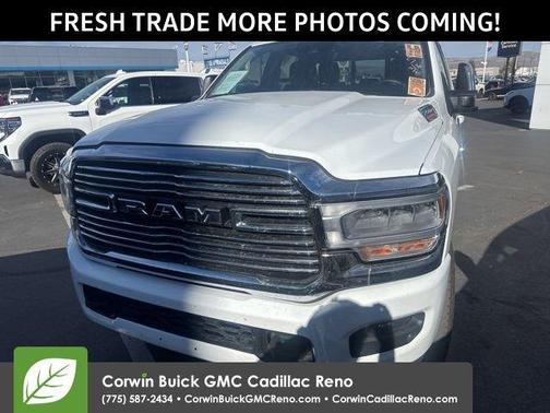 Bright White Clearcoat 2024 RAM 2500 Laramie Crew Cab 4x4 6'4' Box