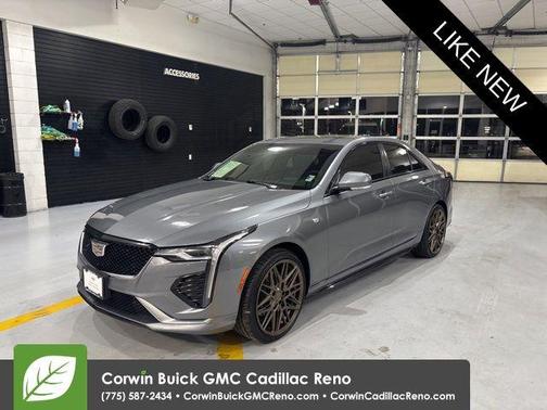 Satin Steel Metallic 2020 Cadillac CT4 Sport